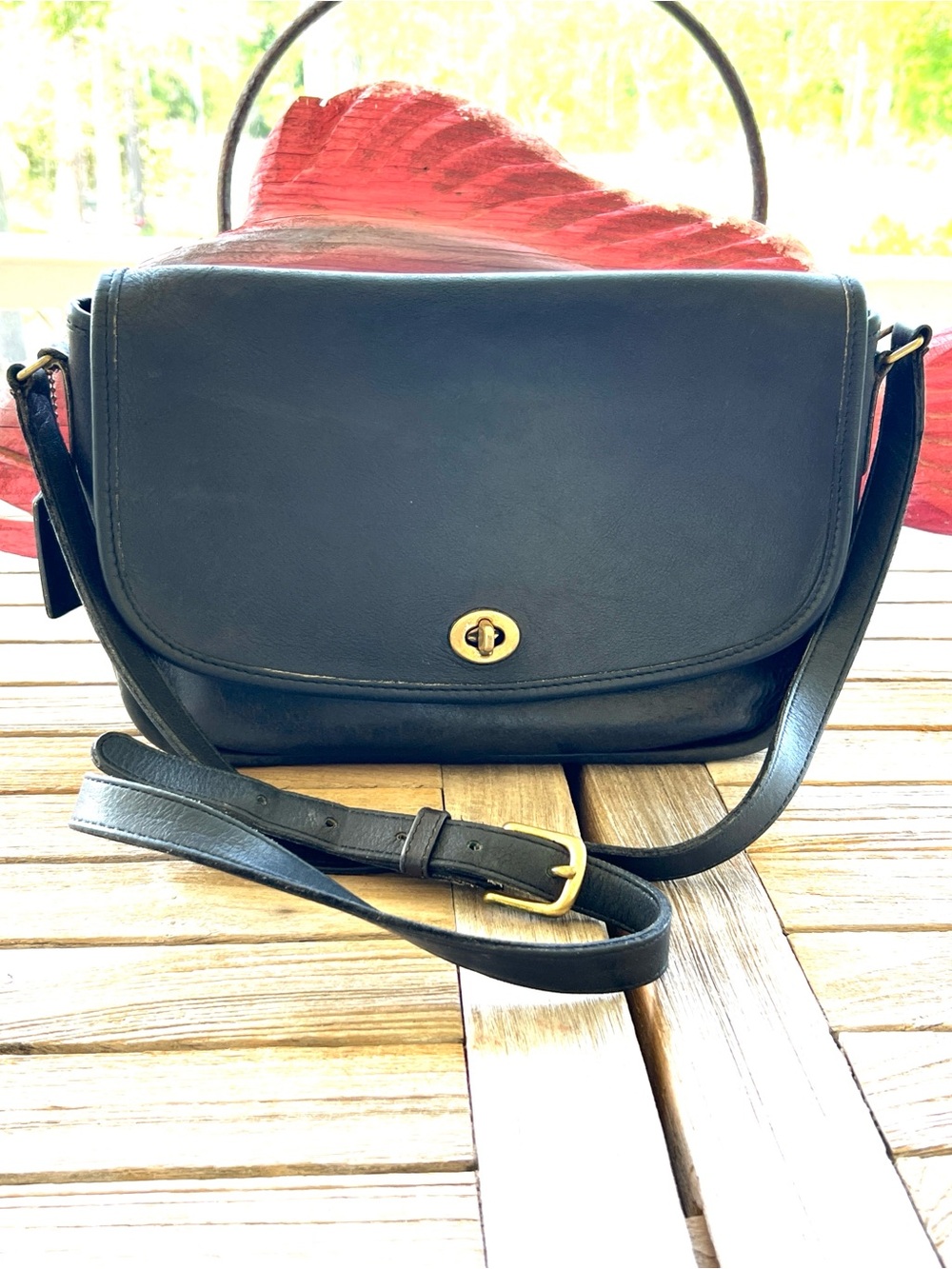 Vintage Retro Pre-1994 Coach Black City Bag style number 9790 - Picture 2 of 13